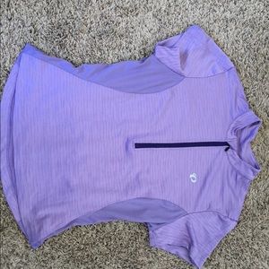 Pearl Izumi purple bike shirt